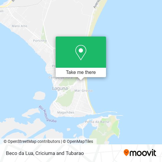 Beco da Lua map