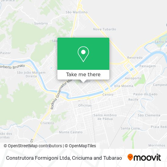 Construtora Formigoni Ltda map
