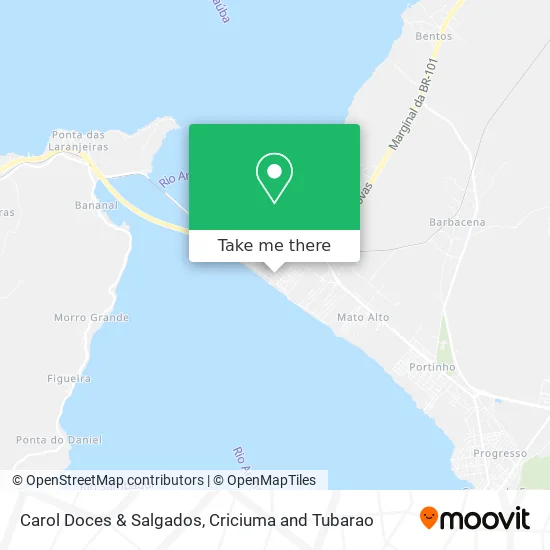 Carol Doces & Salgados map