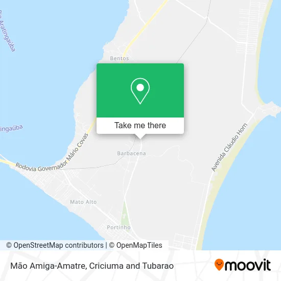 Mão Amiga-Amatre map