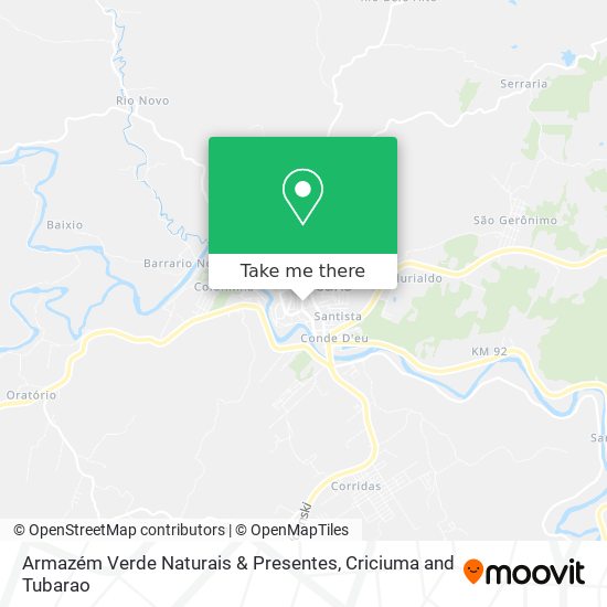 Armazém Verde Naturais & Presentes map