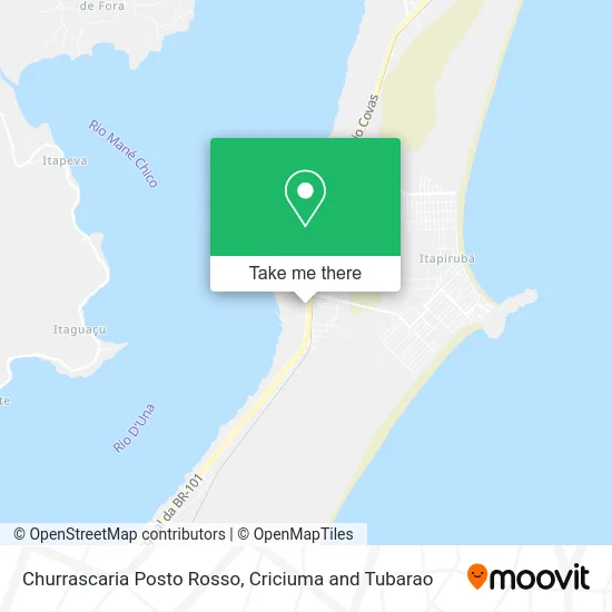 Churrascaria Posto Rosso map