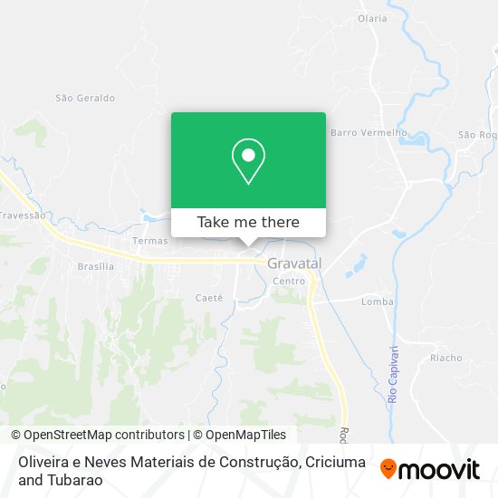 Oliveira e Neves Materiais de Construção map