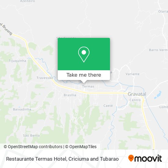 Restaurante Termas Hotel map
