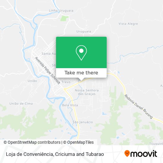 Loja de Conveniência map