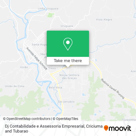 Dj Contabilidade e Assessoria Empresarial map