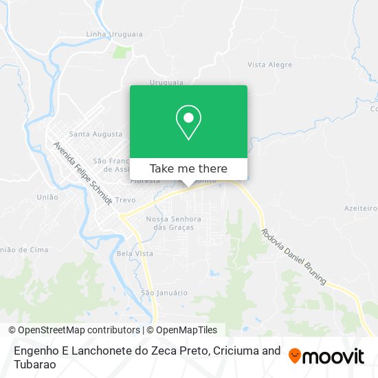 Engenho E Lanchonete do Zeca Preto map