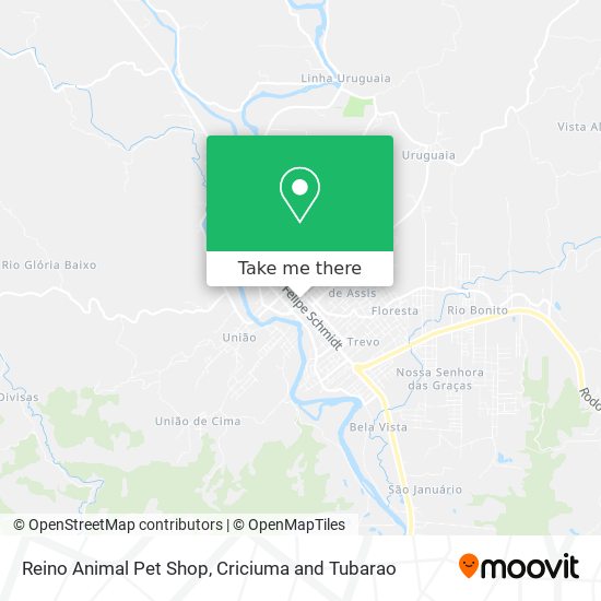 Mapa Reino Animal Pet Shop