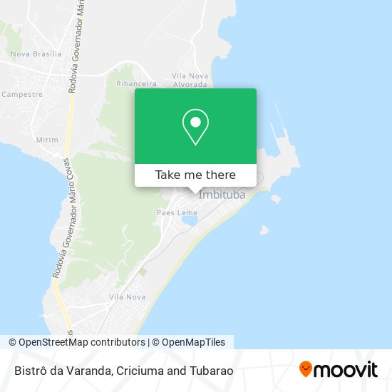 Bistrô da Varanda map