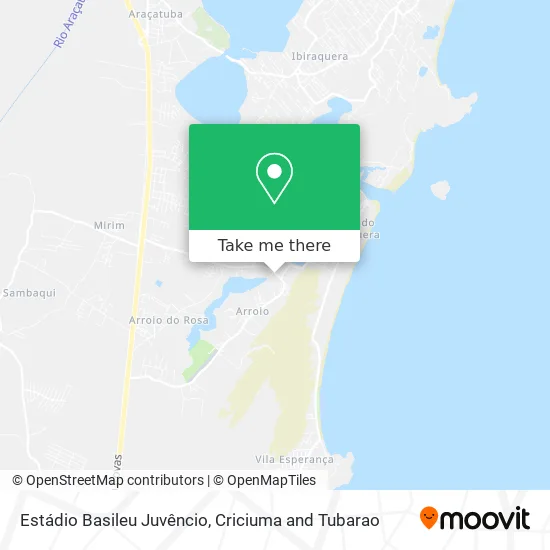 Estádio Basileu Juvêncio map