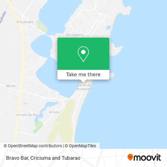 Bravo Bar map