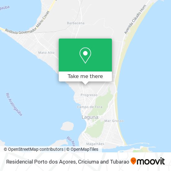 Residencial Porto dos Açores map