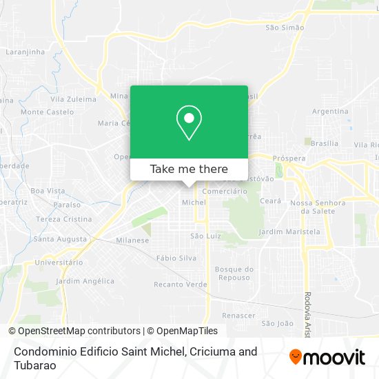 Condominio Edificio Saint Michel map