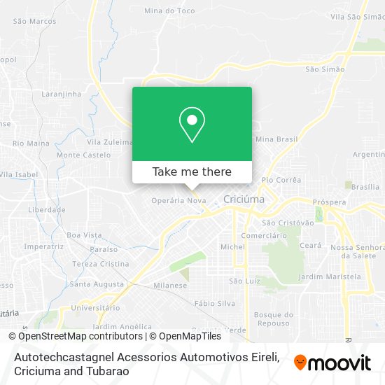 Autotechcastagnel Acessorios Automotivos Eireli map