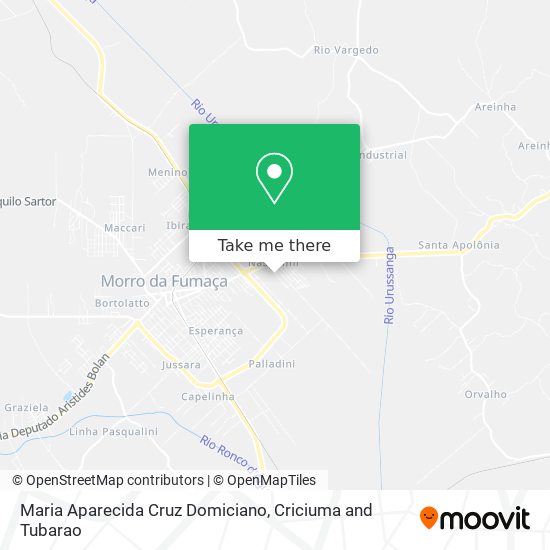 Maria Aparecida Cruz Domiciano map