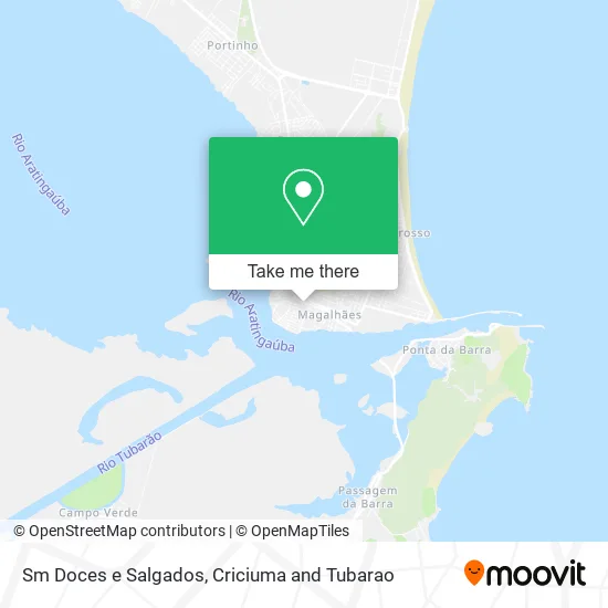 Sm Doces e Salgados map