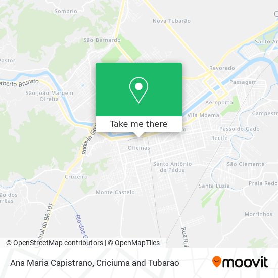 Ana Maria Capistrano map