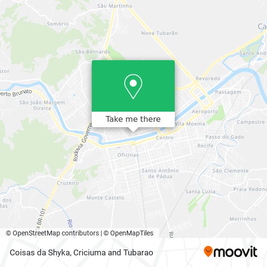 Mapa Coisas da Shyka