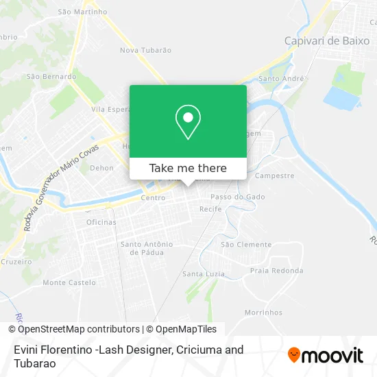 Evini Florentino -Lash Designer map