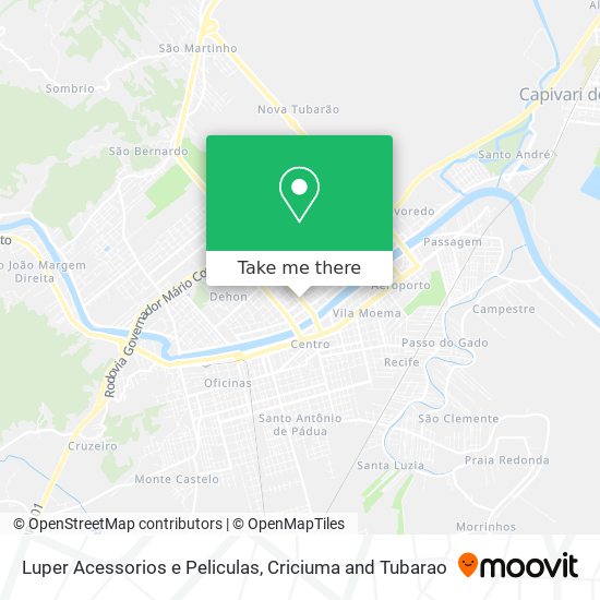 Luper Acessorios e Peliculas map