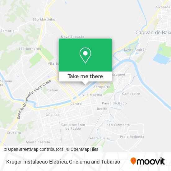 Kruger Instalacao Eletrica map
