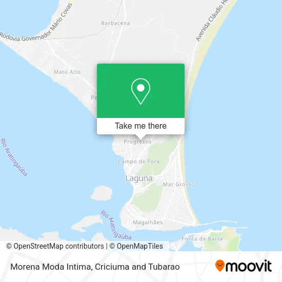 Morena Moda Intima map