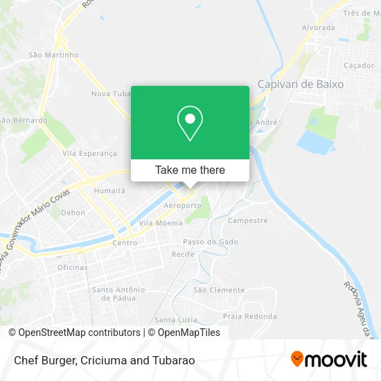Chef Burger map