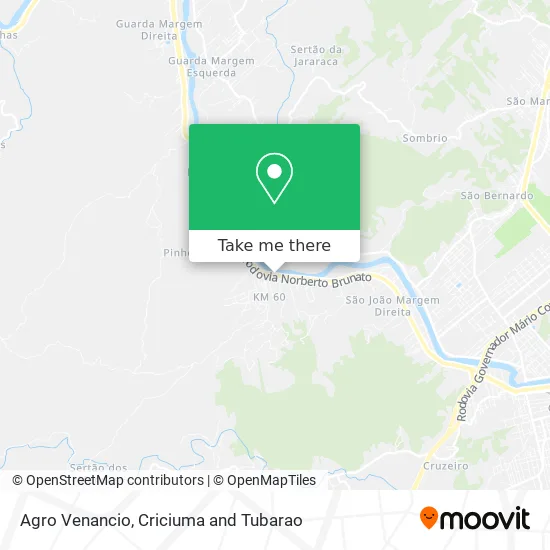 Agro Venancio map