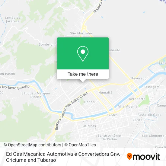 Ed Gas Mecanica Automotiva e Convertedora Gnv map
