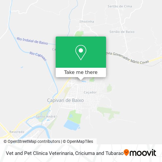 Vet and Pet Clinica Veterinaria map