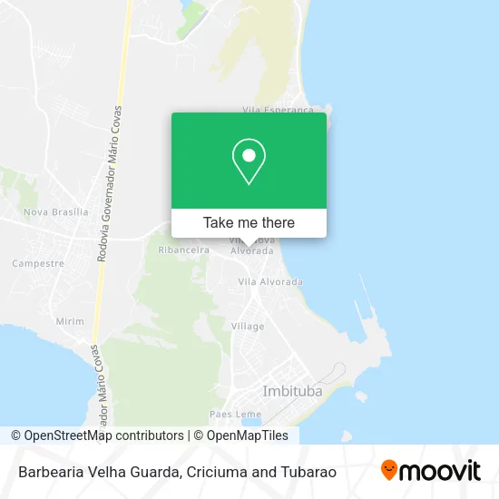 Barbearia Velha Guarda map