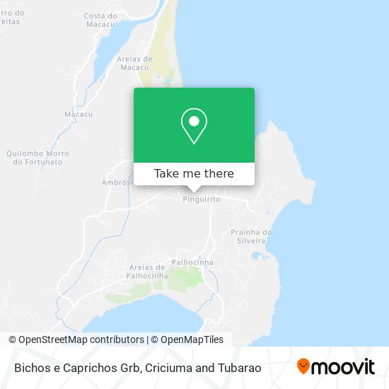 Bichos e Caprichos Grb map