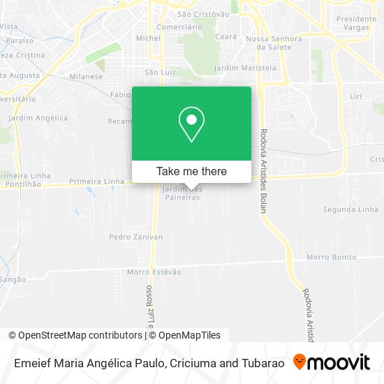 Emeief Maria Angélica Paulo map