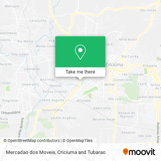 Mercadao dos Moveis map