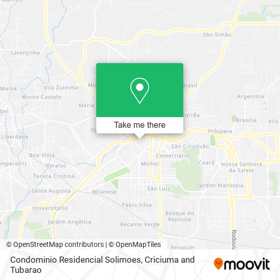 Condominio Residencial Solimoes map