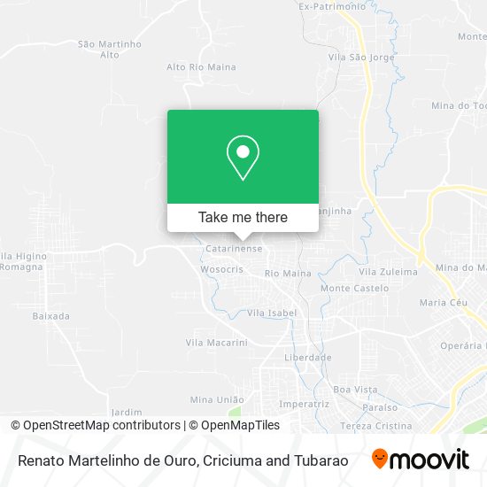Renato Martelinho de Ouro map