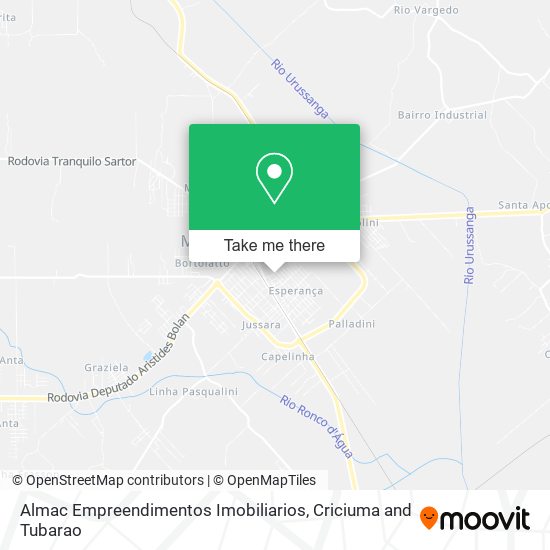 Almac Empreendimentos Imobiliarios map