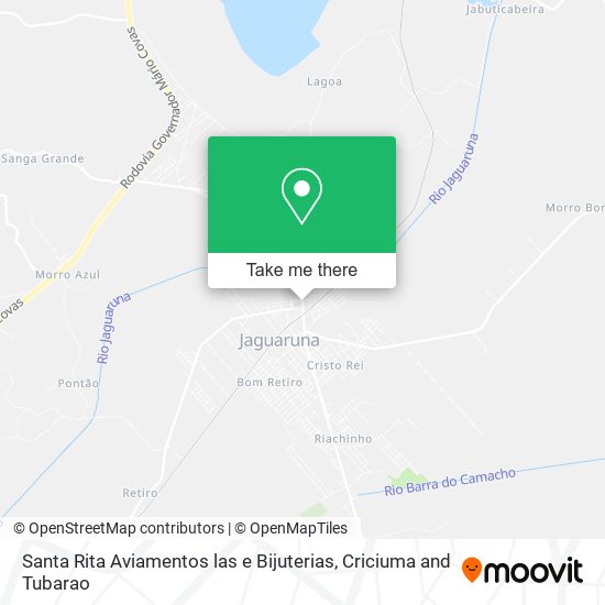 Santa Rita Aviamentos las e Bijuterias map