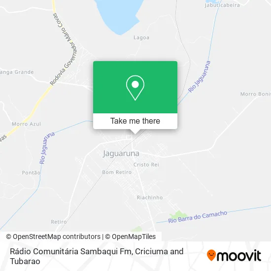 Rádio Comunitária Sambaqui Fm map