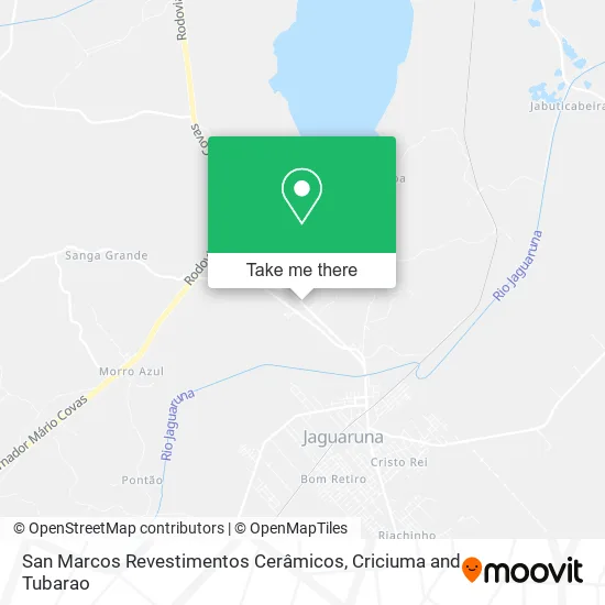 San Marcos Revestimentos Cerâmicos map