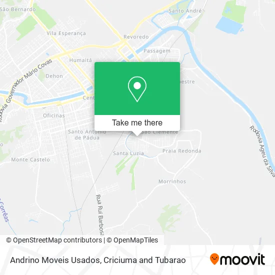 Andrino Moveis Usados map