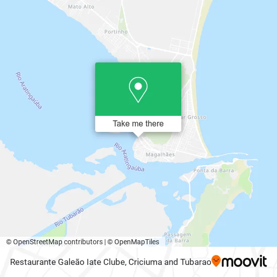 Restaurante Galeão Iate Clube map