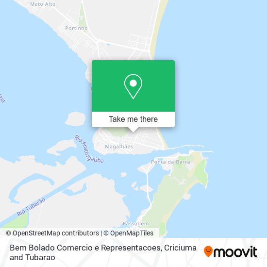 Bem Bolado Comercio e Representacoes map
