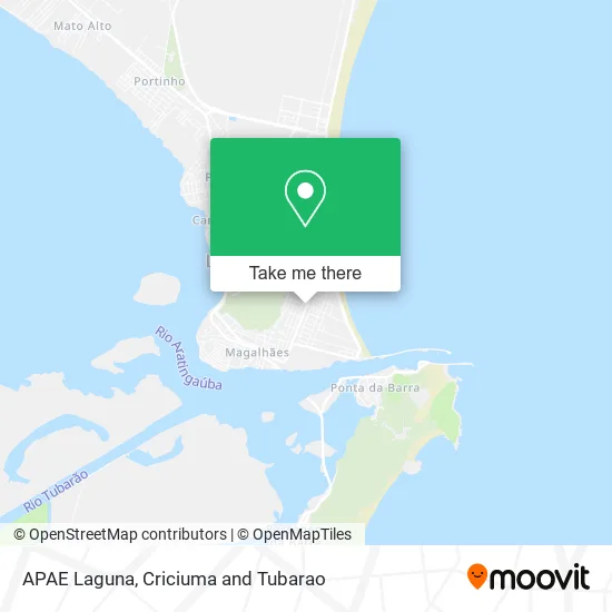 APAE Laguna map