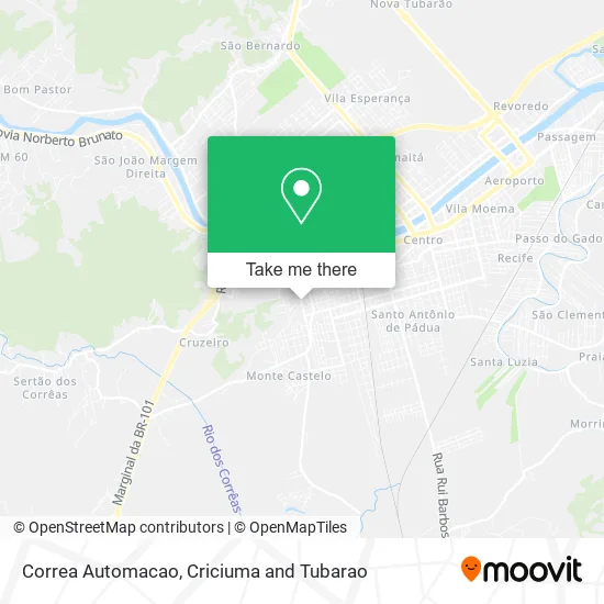 Correa Automacao map