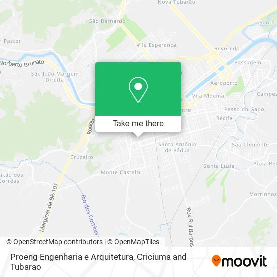 Proeng Engenharia e Arquitetura map