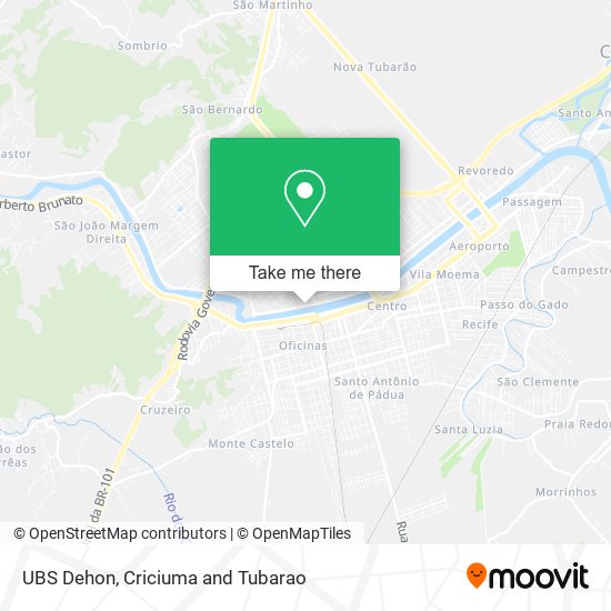 Mapa UBS Dehon