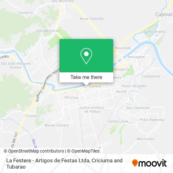 La Festere - Artigos de Festas Ltda map