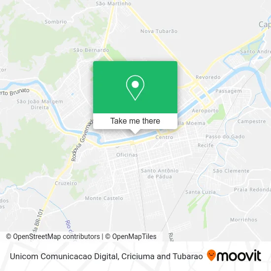 Unicom Comunicacao Digital map