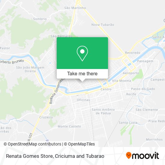 Mapa Renata Gomes Store